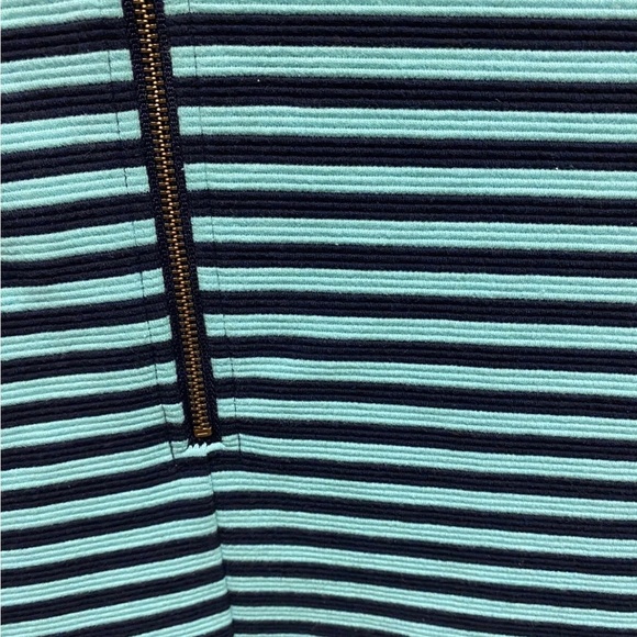 Lilly Pulitzer Striped Turquoise and Black Dress Sz S EUC!! - Picture 12 of 14